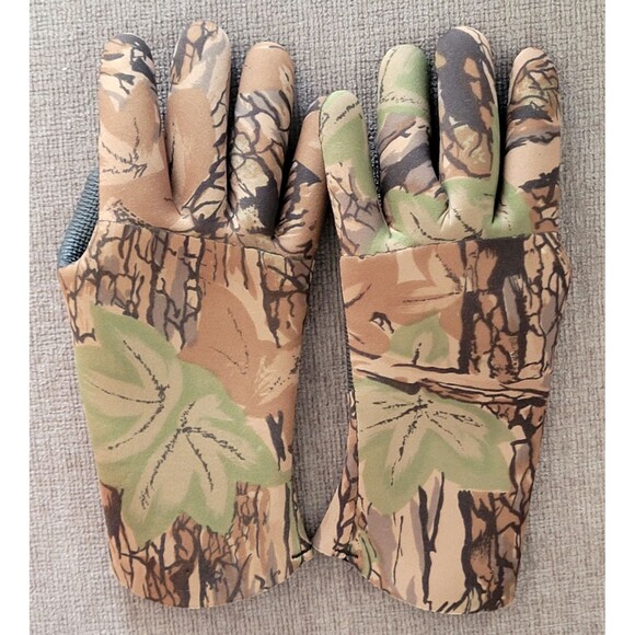Aleutian Size S Glacier Glove Camo Full-Fingered Hunting Gloves Waterproof - Picture 1 of 6
